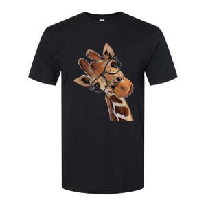 Good Ime Hipster Giraffe Fun Softstyle CVC T-Shirt