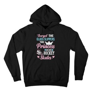 Girls Ice Hockey TShirt This Princess Wears Hockey Skates Hoodie