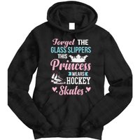 Girls Ice Hockey TShirt This Princess Wears Hockey Skates Tie Dye Hoodie