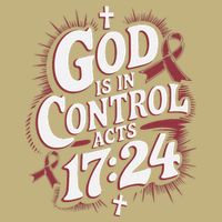 God Is In Control Survivor Brain Aneurysm Awareness Mousepad