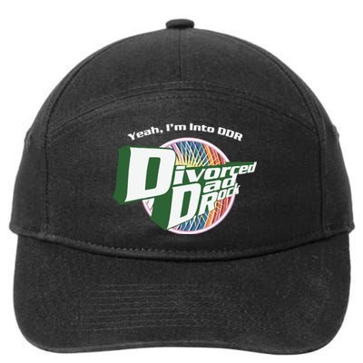 Gotfunny Im Into Ddr Divorced Dad Rock 7-Panel Snapback Hat