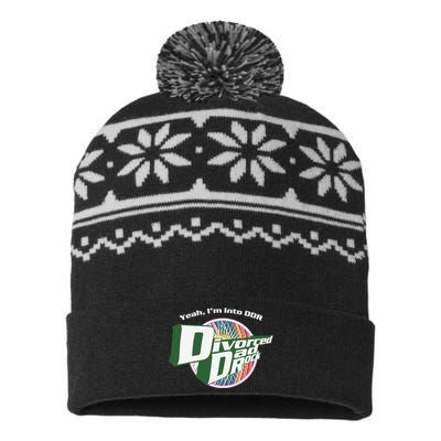 Gotfunny Im Into Ddr Divorced Dad Rock USA-Made Snowflake Beanie