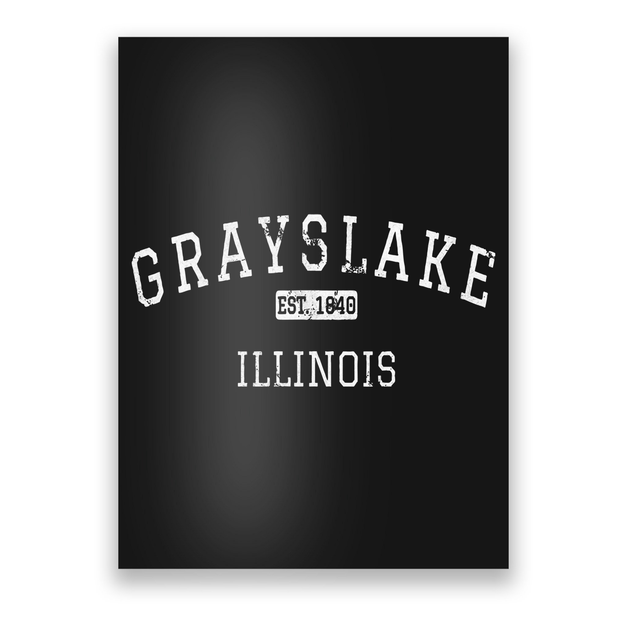 Grayslake Illinois Il Vintage Poster