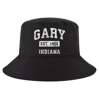 Gary Indiana In Vintage Established Sports Cool Comfort Performance Bucket Hat