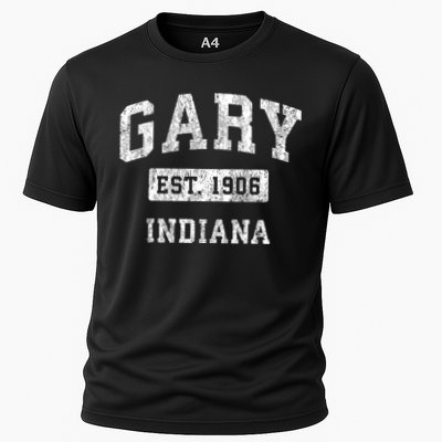 Gary Indiana In Vintage Established Sports Cooling Performance Crew T-Shirt
