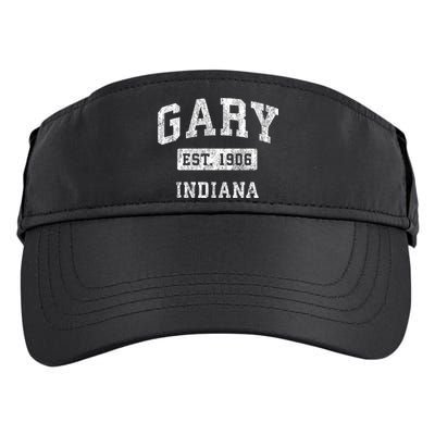 Gary Indiana In Vintage Established Sports Adult Drive Performance Visor
