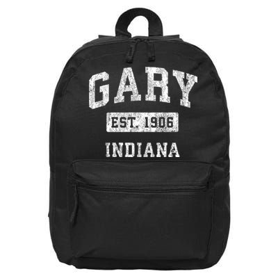 Gary Indiana In Vintage Established Sports 16 in Basic Backpack