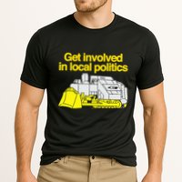 Get Involved In Local Politics Cooling Performance Crew T-Shirt