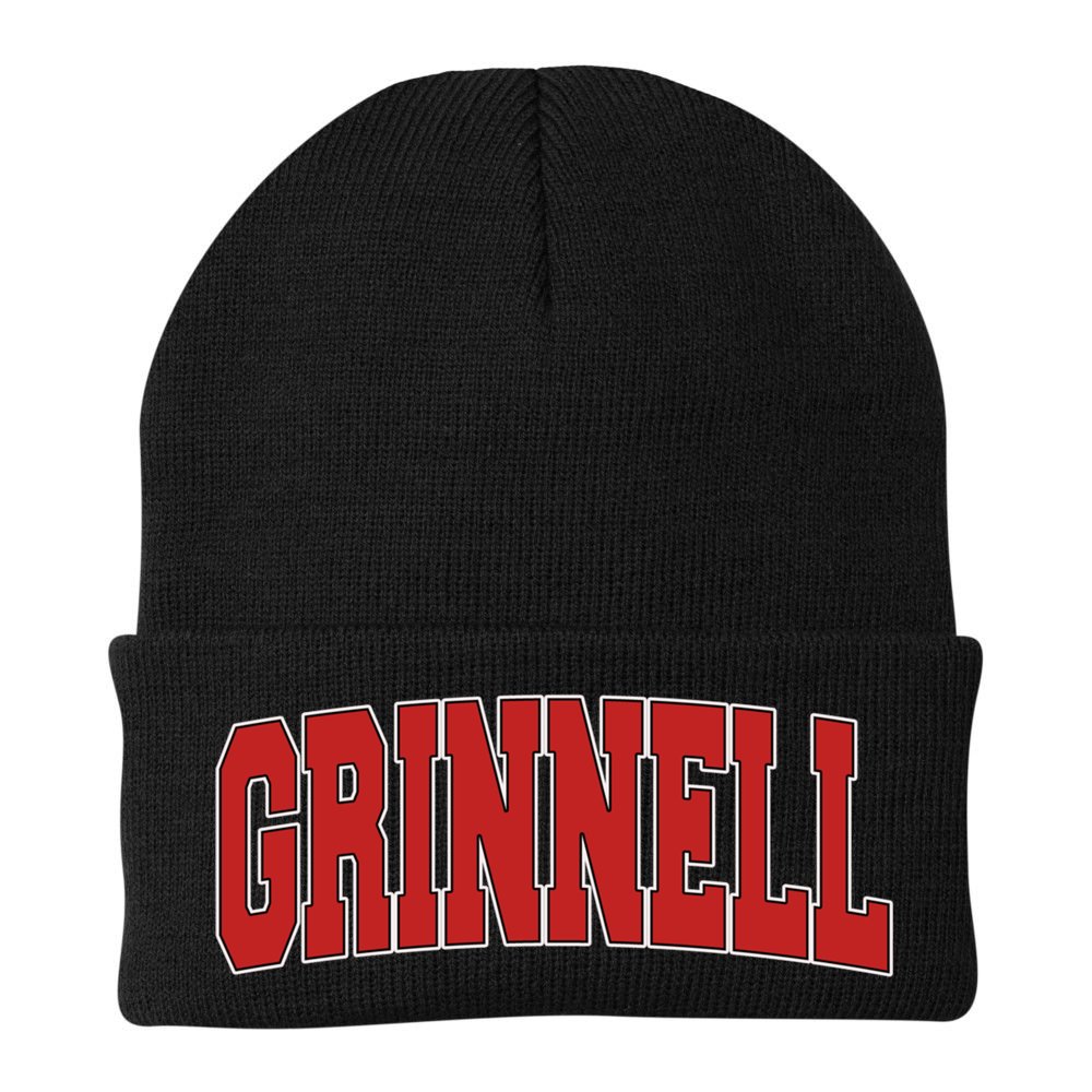 Grinnell Ia Iowa Varsity Style Usa Vintage Sports Gift Beanie