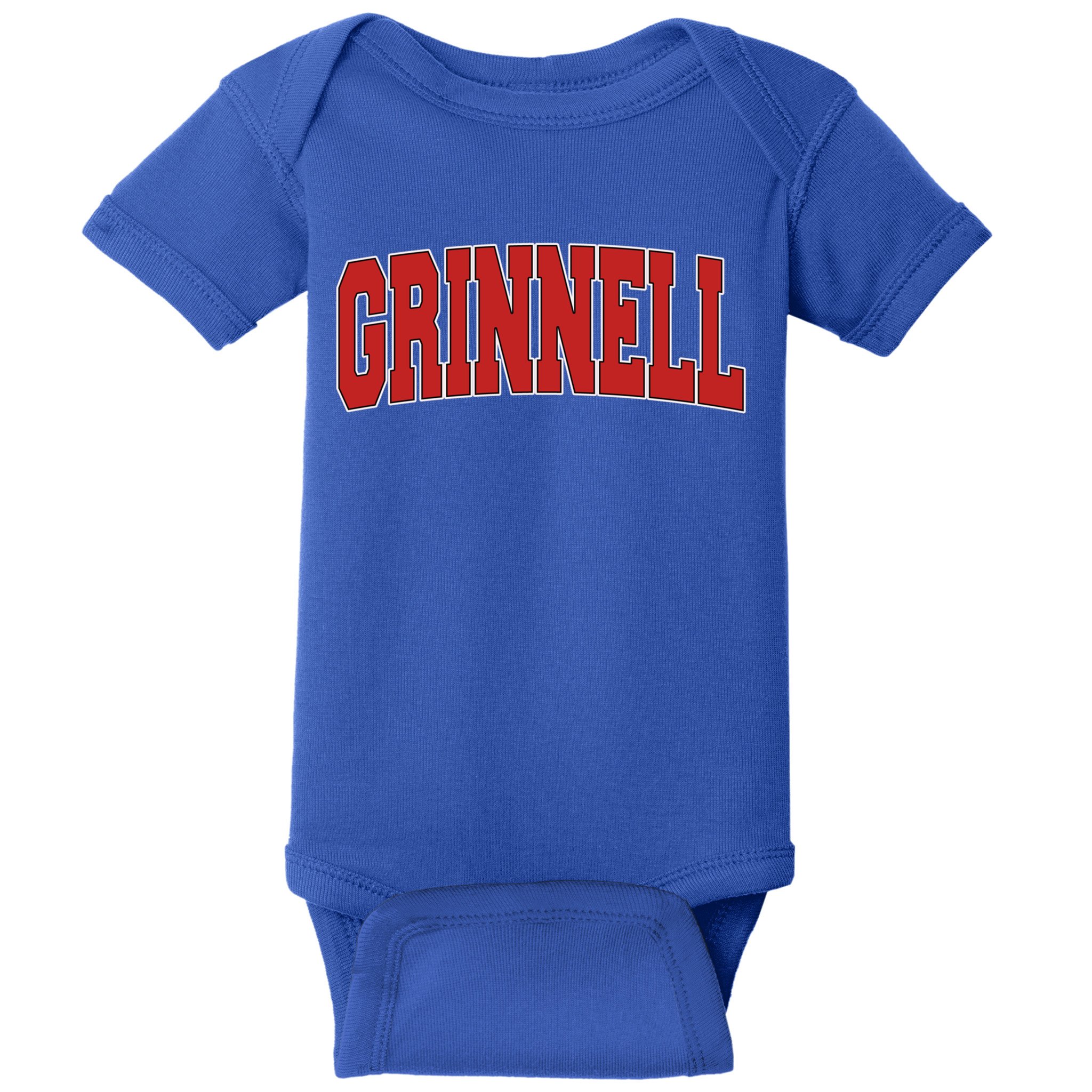 Grinnell Ia Iowa Varsity Style Usa Vintage Sports Gift Baby Bodysuit