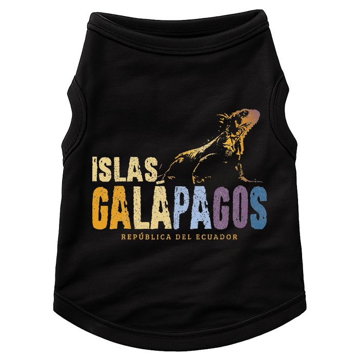 Galapagos Islands Islas Galapagos Iguana Ecuador Doggie Tank