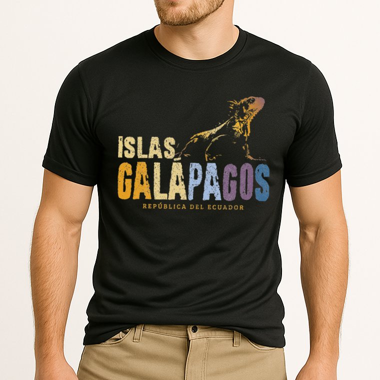 Galapagos Islands Islas Galapagos Iguana Ecuador Performance Shirt