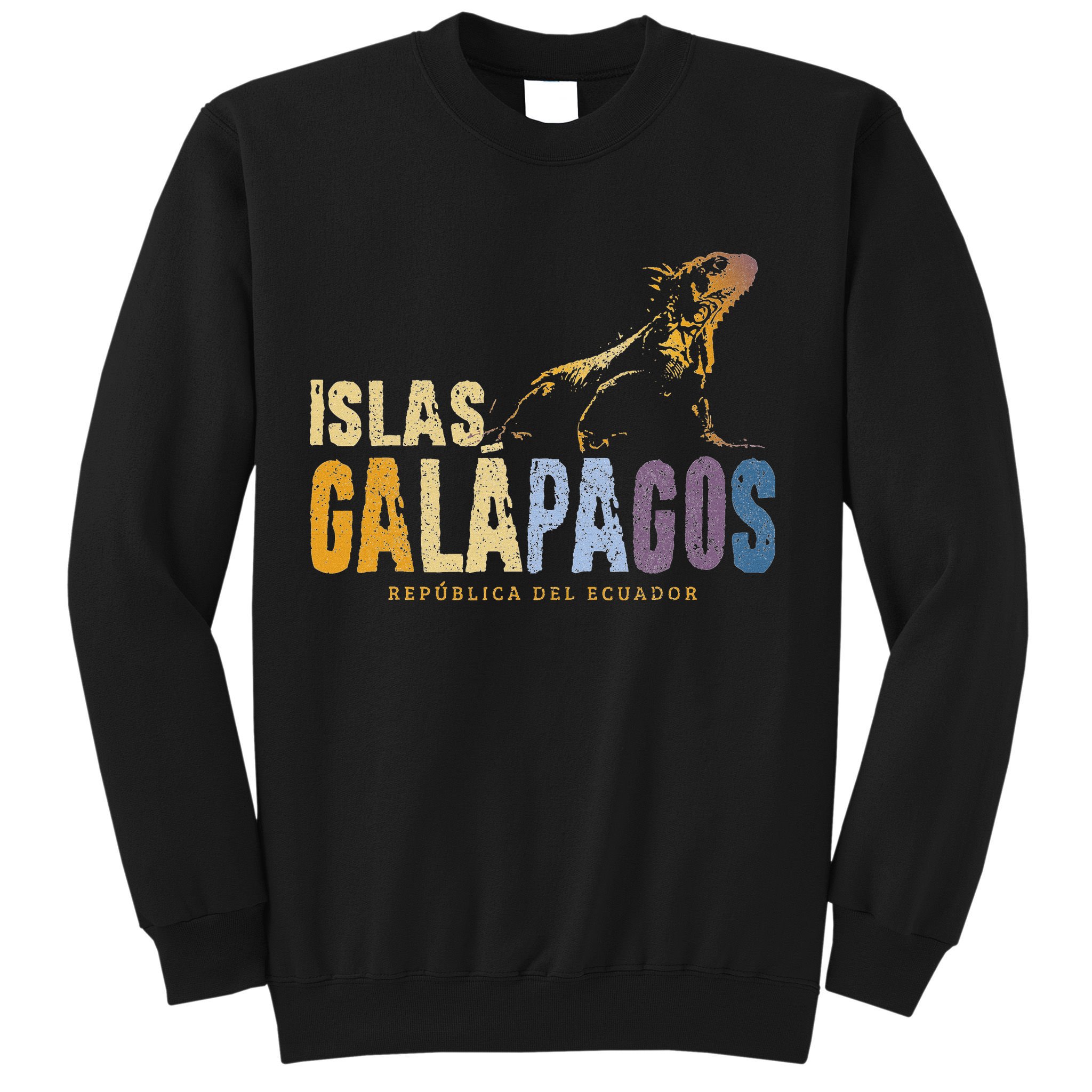 Galapagos Islands Islas Galapagos Iguana Ecuador Sweatshirt