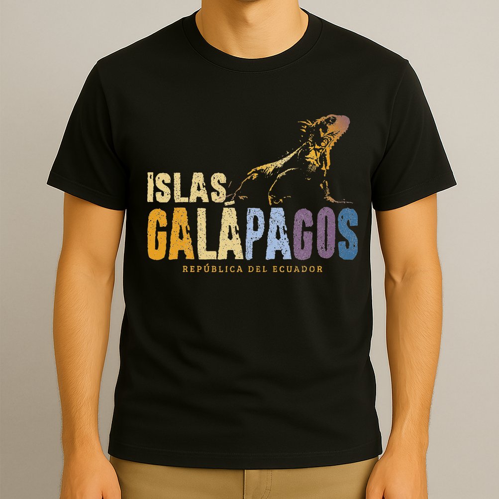Galapagos Islands Islas Galapagos Iguana Ecuador T-Shirt
