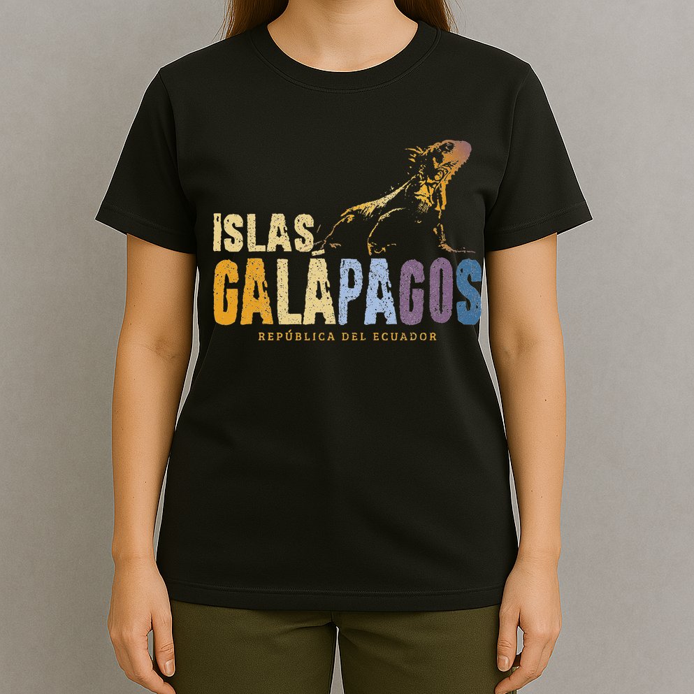 Galapagos Islands Islas Galapagos Iguana Ecuador T-Shirt