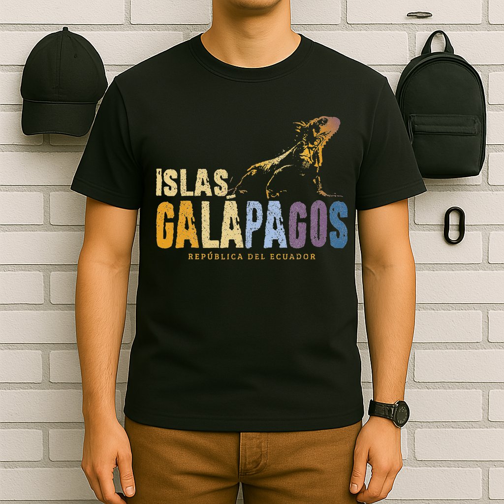 Galapagos Islands Islas Galapagos Iguana Ecuador T-Shirt