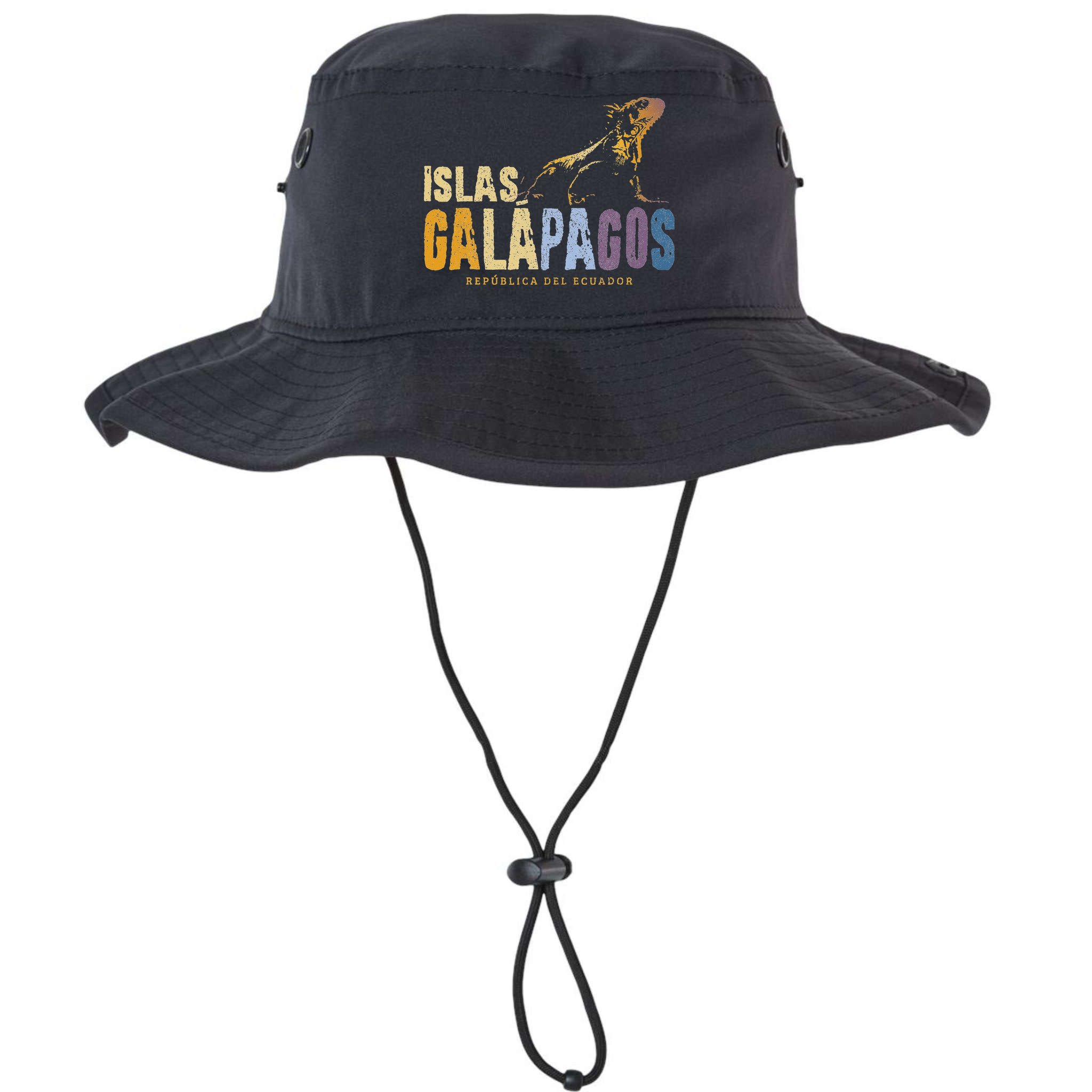 Galapagos Islands Islas Galapagos Iguana Ecuador Bucket Hat