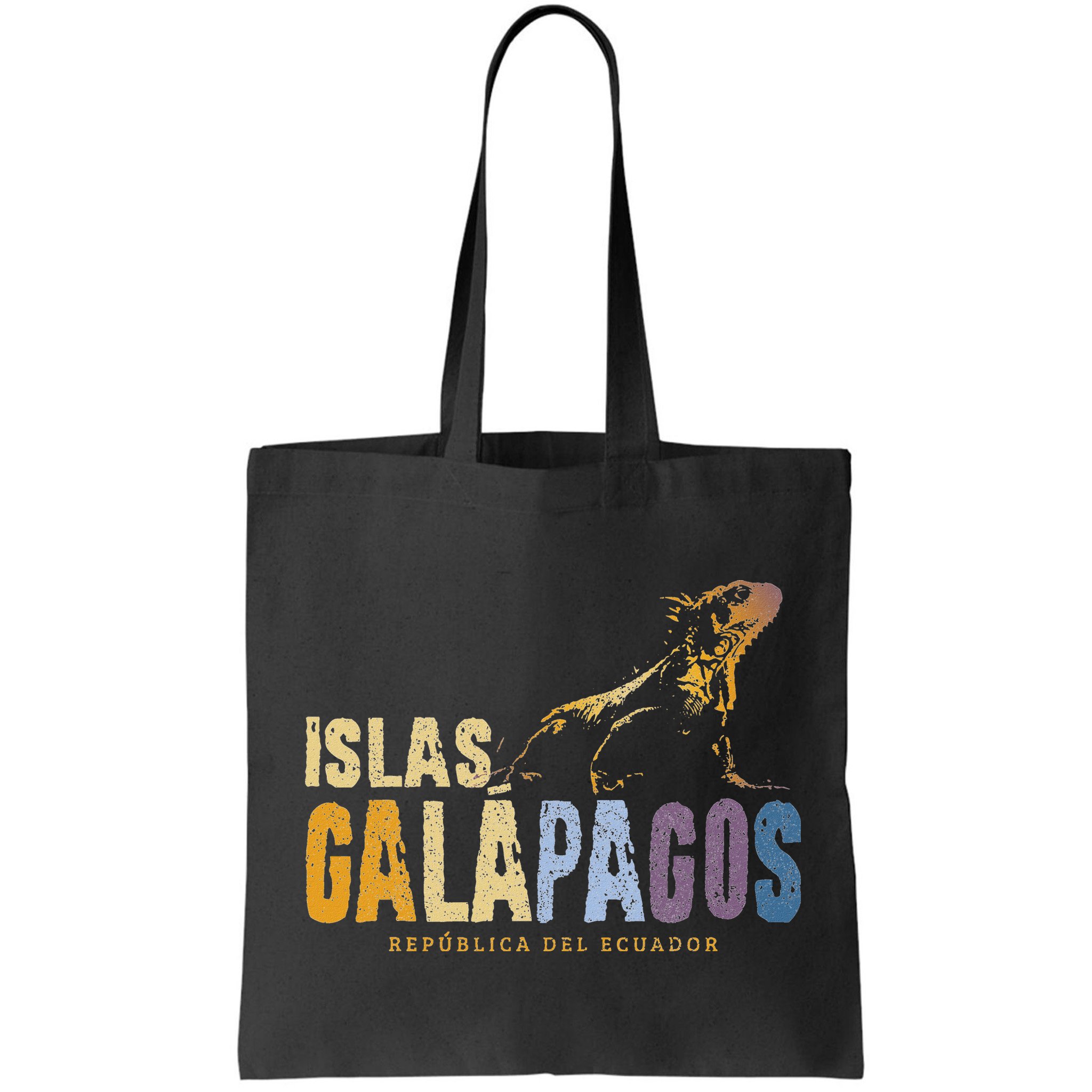 Galapagos Islands Islas Galapagos Iguana Ecuador Bag