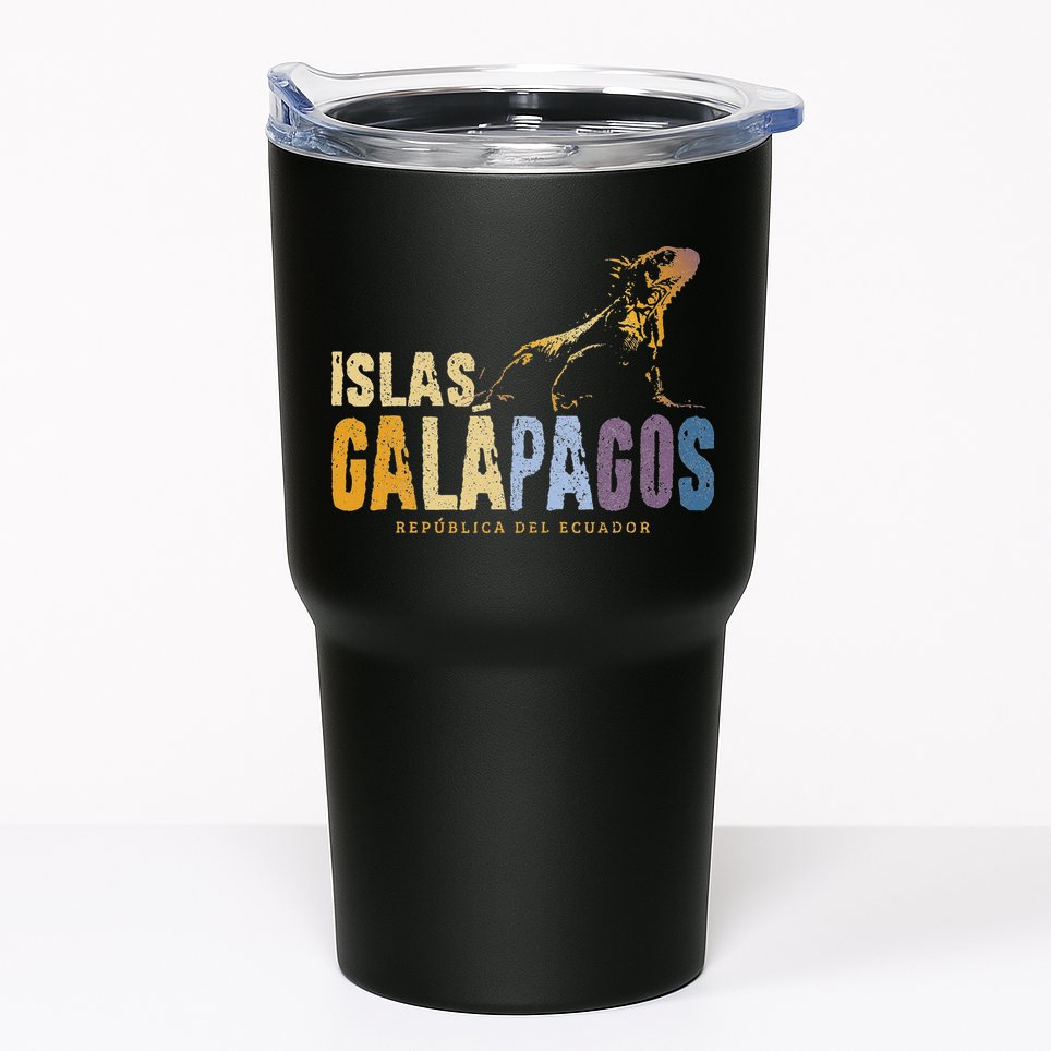 Galapagos Islands Islas Galapagos Iguana Ecuador Tumbler