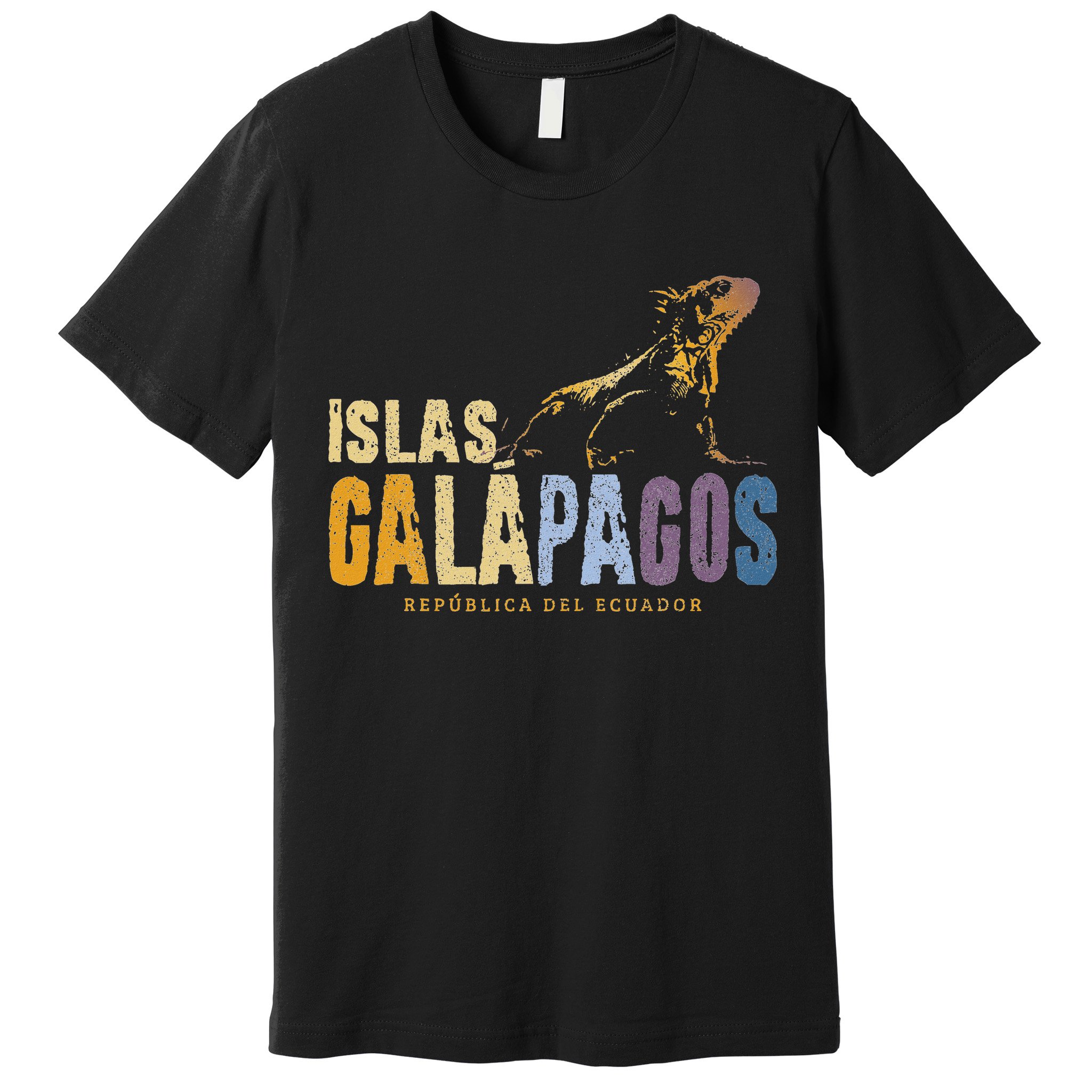 Galapagos Islands Islas Galapagos Iguana Ecuador Premium T-Shirt