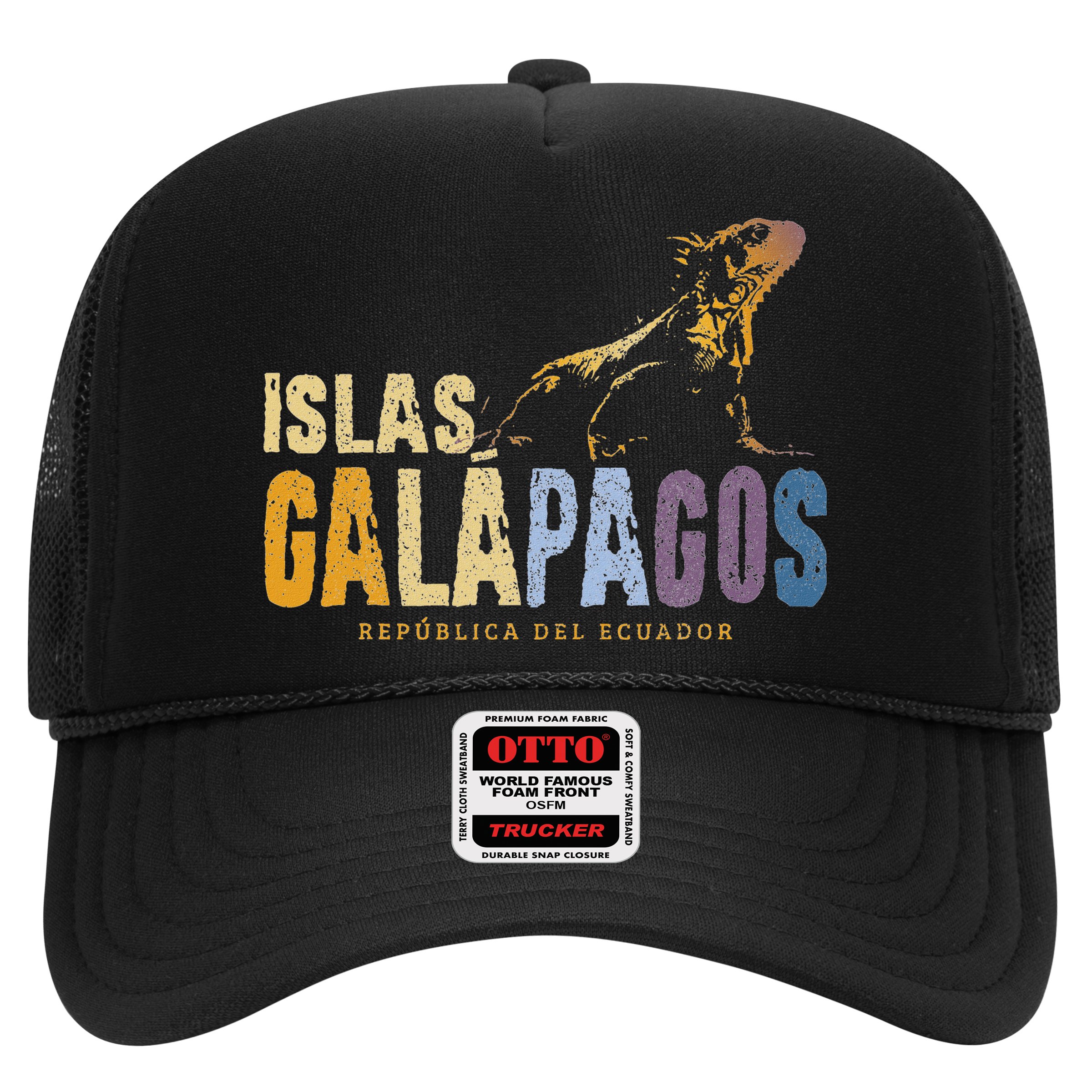 Galapagos Islands Islas Galapagos Iguana Ecuador Hat
