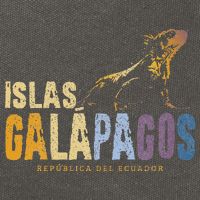 Galapagos Islands Islas Galapagos Iguana Ecuador Cotton Canvas Backpack