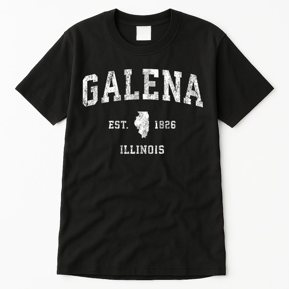 Galena Illinois Il Vintage Athletic Sports Tall T-Shirt