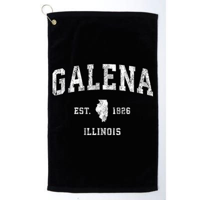 Galena Illinois Il Vintage Athletic Sports Golf Towel