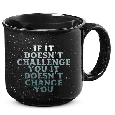 Gym If It Doesnt Challenge You Workout Motivation 15oz Campfire Ceramic Mug