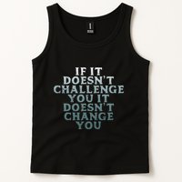 Gym If It Doesnt Challenge You Workout Motivation Tank Top