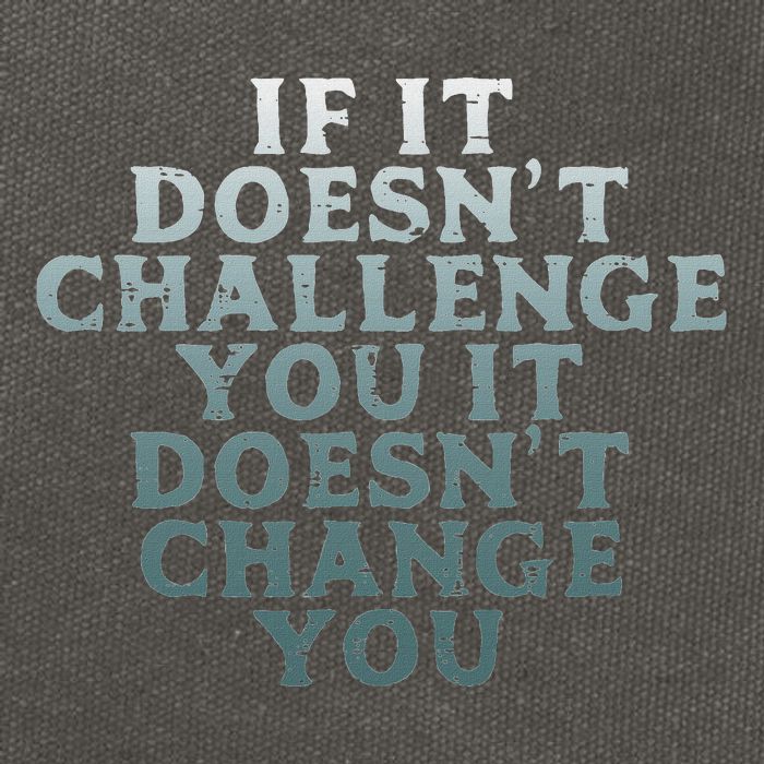 Gym If It Doesnt Challenge You Workout Motivation Cotton Canvas Backpack