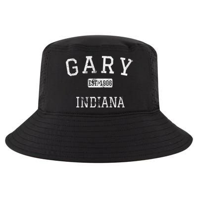 Gary Indiana IN Vintage Cool Comfort Performance Bucket Hat