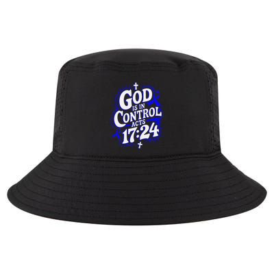 God Is In Control Survivor Juvenile Arthritis Awareness Cool Comfort Performance Bucket Hat