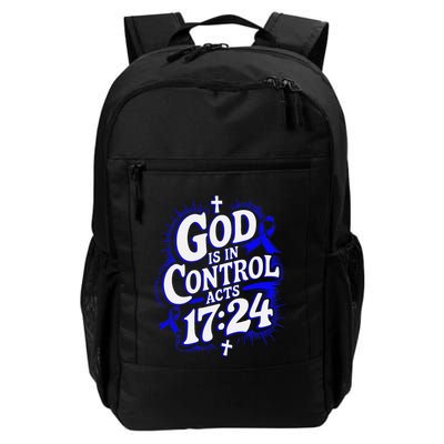 God Is In Control Survivor Juvenile Arthritis Awareness Backpack