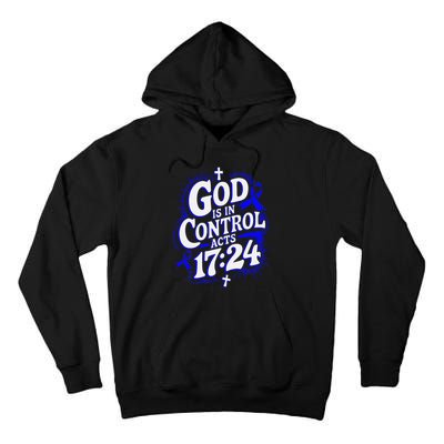 God Is In Control Survivor Juvenile Arthritis Awareness Tall Hoodie