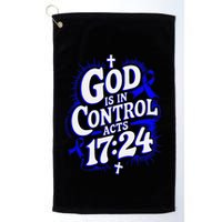 God Is In Control Survivor Juvenile Arthritis Awareness Golf Towel