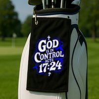 God Is In Control Survivor Juvenile Arthritis Awareness Golf Towel