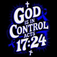 God Is In Control Survivor Juvenile Arthritis Awareness Short Acrylic Beanie