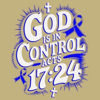 God Is In Control Survivor Juvenile Arthritis Awareness Long Sleeve Shirt