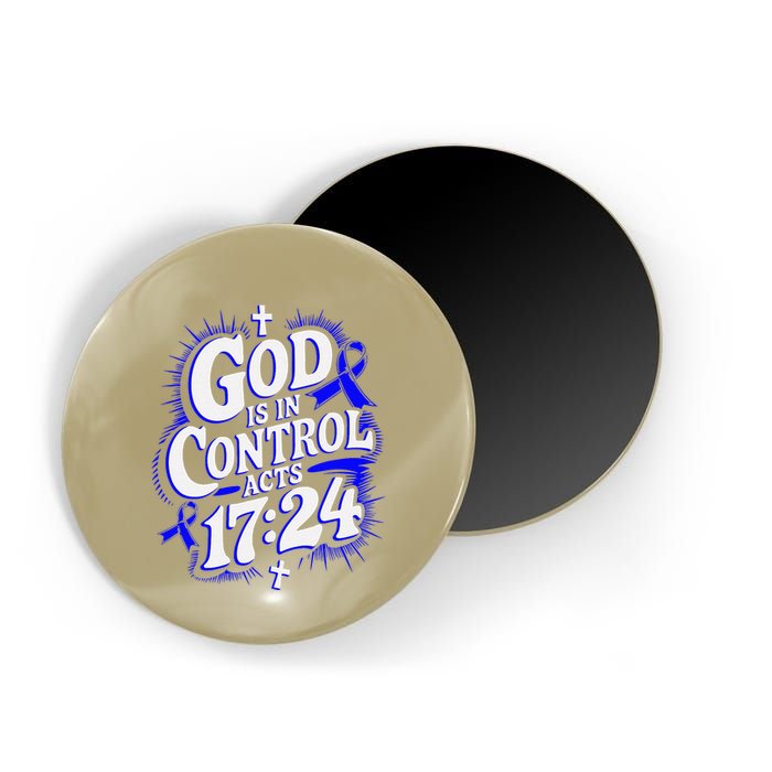 God Is In Control Survivor Juvenile Arthritis Awareness Magnet
