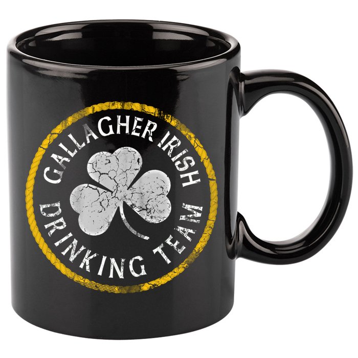 Gallagher Irish Ing Team St Patricks Day Funny Gift 11oz C Handle Ceramic Mug