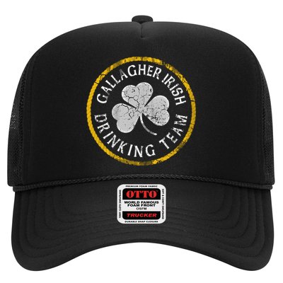 Gallagher Irish Ing Team St Patricks Day Funny Gift Trucker Hat