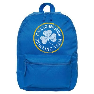 Gallagher Irish Ing Team St Patricks Day Funny Gift 16 in Basic Backpack