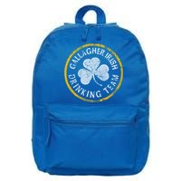 Gallagher Irish Ing Team St Patricks Day Funny Gift 16 in Basic Backpack