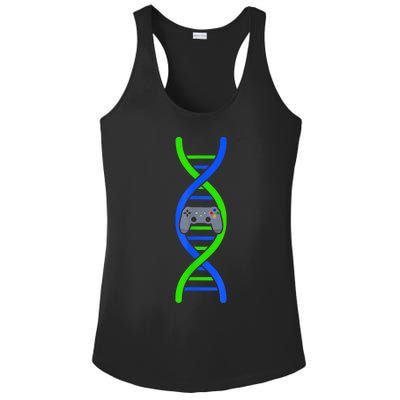 Gaming ItS In My Dna Gamer Ladies PosiCharge Competitor Racerback Tank