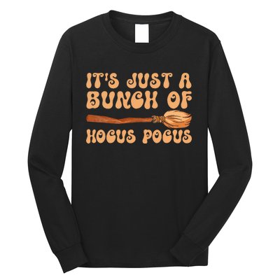 Ghost Its Just A Bunch Of Halloween Costume Long Sleeve Shirt