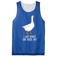 Goose I Just Really Like Goose Birds Gift Mesh Reversible Basketball Jersey Tank