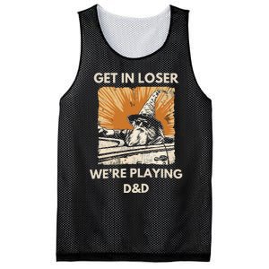 Get In Loser Were Playing Dnd Mesh Reversible Basketball Jersey Tank