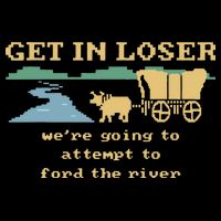 Get In Loser Were Going To Attempt To For.D The River Wool Snapback Cap
