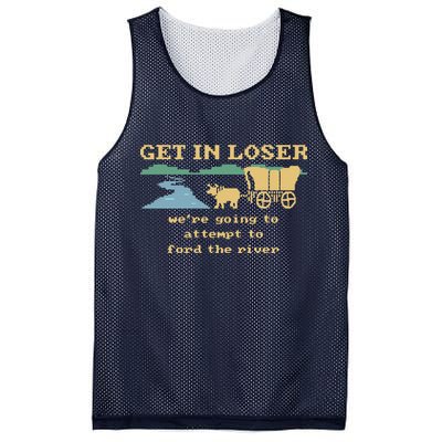 Get In Loser Were Going To Attempt To For.D The River Mesh Reversible Basketball Jersey Tank